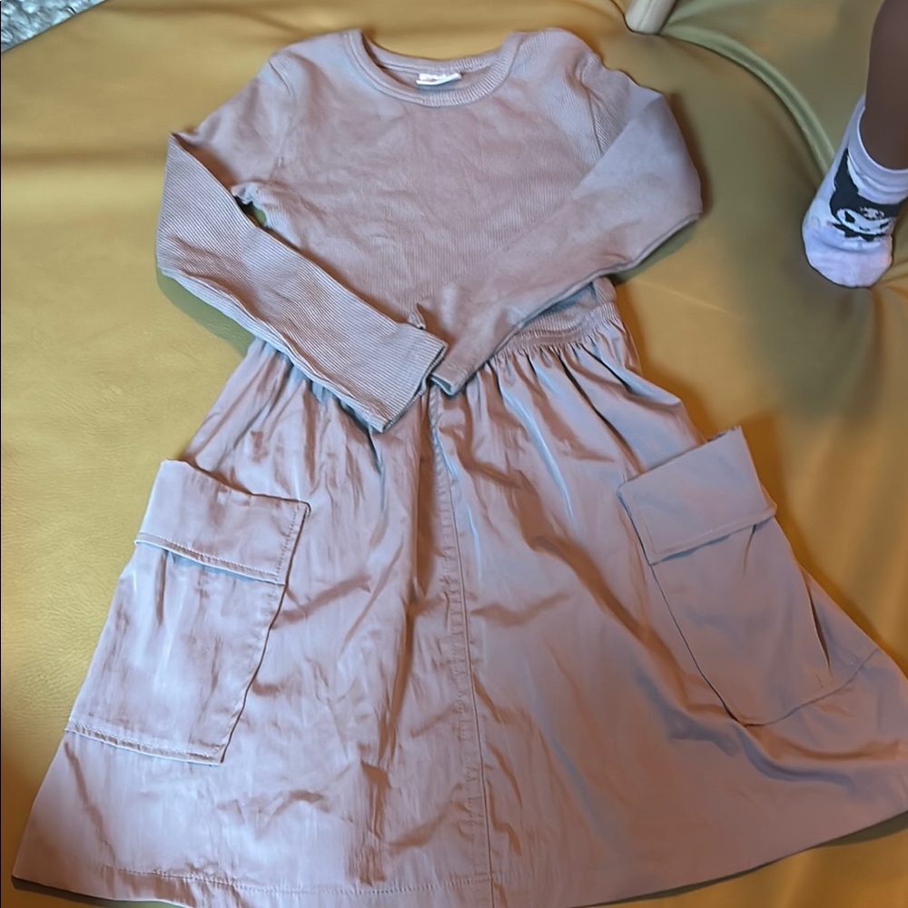 Zara Muted Purple Kids Dress
